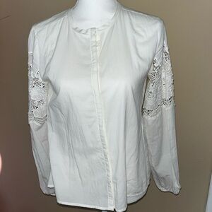 Maje blouse Lace sleeves